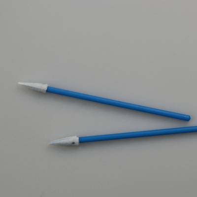 76mm Plastic Stick Micro Pointed Foam Cleaning Swabs For Cleanroom