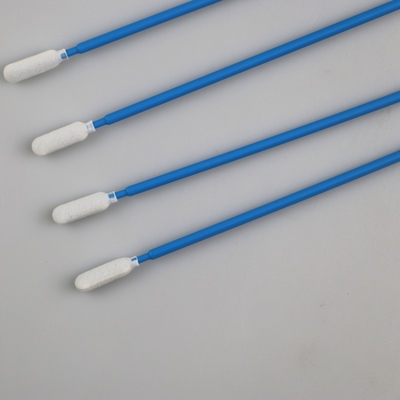 Cleanroom Polyurethane Foam Swab With 6.5&quot; Long Handle
