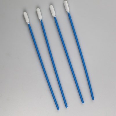 Cleanroom Polyurethane Foam Swab With 6.5&quot; Long Handle