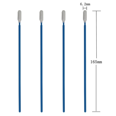 Lint Free Industrial Foam Tip Cleaning Swabs  165mm Length