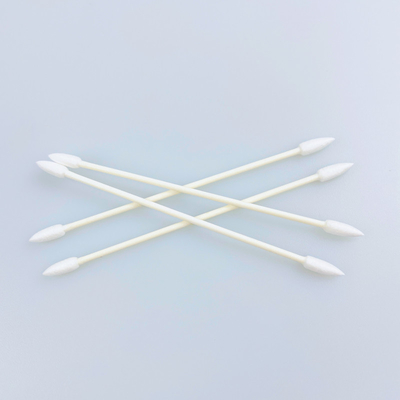 Cleanroom Industrial Double Pointed Cotton Swabs Dust Free