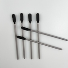 Rigid PP Cleanroom Lint Free Sponge Cleaning Stick Black 3.6"