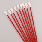165mm Long Handle Cleanroom Polyester Tip Swab For PCB Cleaning