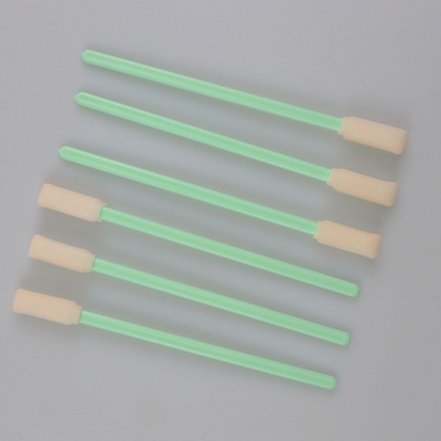 Dust Free Cleanroom Sponge Foam Tip Cleaning Swabs For Printer