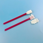 Customize Accept Foam Cleaning Swab Red Handle Electronics Cleaning Stick