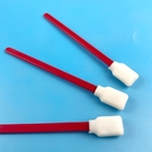 Customize Accept Foam Cleaning Swab Red Handle Electronics Cleaning Stick