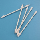 4.7mm Biodegradable Paper Stick Double Pointed Qtips Cotton Swab for Cleanroom