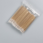 1mm Lint Free Factory Cleaning Wooden Stick Micro Pointed Cotton Swab Suppliers