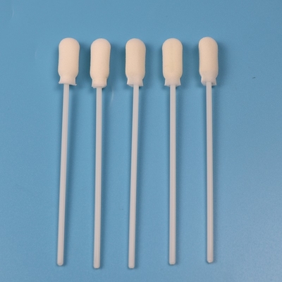 ABS Stick 10cm Large Round Foam Tip Disposable Sampling Swab Sterile