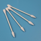 Individual Wrapped Paper Stick Round And Pointed Cotton Swab For Personal Care
