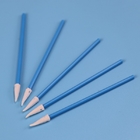 Rigid PP Stick Sharp Pointed Sponge Foam Tip ESD Cleanroom Swab For Factory Cleaning