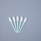 27mm Long Cylindrical Head Total 81mm Foam Cleaning Swabs with Rigid Stick