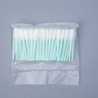 Open Cell Foam Cleaning Swabs Green Stick 100 Pcs / Bag For Keyboard / Keypad