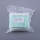 Lab Double Layer Polyester Swab , Clean Room Cotton Swabs Plastic Sticks
