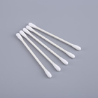 Home Use Cotton Bud Swab Double Round Tip And Paper Stick No Pollution