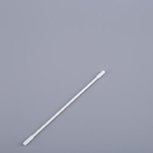 Industrial Cleaning Cotton Bud Swab , Thin Flat Head Long Stick Cotton Swabs