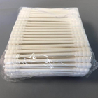 Paper Handle White Cotton Bud Swab Round Head For Cosmetic Cleaning
