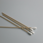 Polyester Industrial Cotton Swab Precision Tip Lint Free Wooden Handle