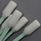 Steam Autoclavable Industrial Foam Swabs 125mm With Polystyrene Handle