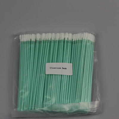 165mm Cleanroom Polyester Lint Free Cleaning Swabs Disposable For Printers