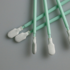 Dacron Round Head Swabs For Industrial Cleanroom Dustless Polyester Swabs