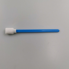 Highly Absorbent Foam Swabs For Solvent Cleaning Paddle Head Blue Handle