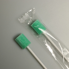 Hexagon Sponge Tipped Disposable Sterile Swab OEM For Oral Cleaning