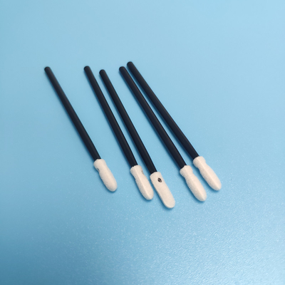 Isopropanol Resistant 70mm Disposable Round Foam Tip Swabs