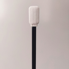 Black Handle PP Stick Square Head Cleaning Swab For Electronics