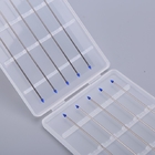 70mm Metal Stick Blue Pointed Adhesive Silicone Q Tip