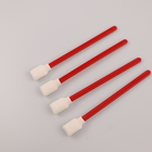 125mm Pp Stick Cotton Nonwoven Foam Tip Swab With PP Stick