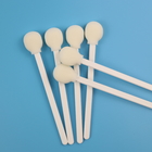 White PP Stick Medical Devices Cleaning Foam Tip Swab quick absorption