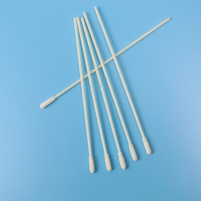 15cm Medical Sterile Foam Tip Oral Sampling Flocked Swab With ABS Stick