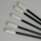 93mm Round Head Open Cell Foam Cleaning Swabs