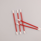 Double Round Heads Polyester Swab For Electronics Clean 100PCS