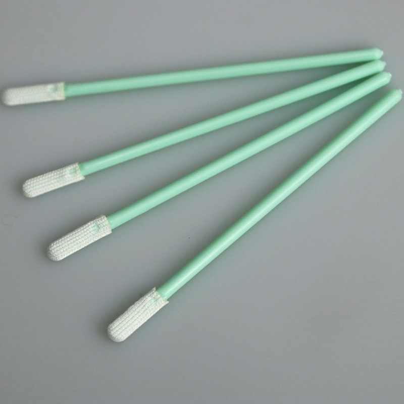 TX758 Lint Free Double Layers Industrial Cleaning Polyester Tip Cleanroom Swab