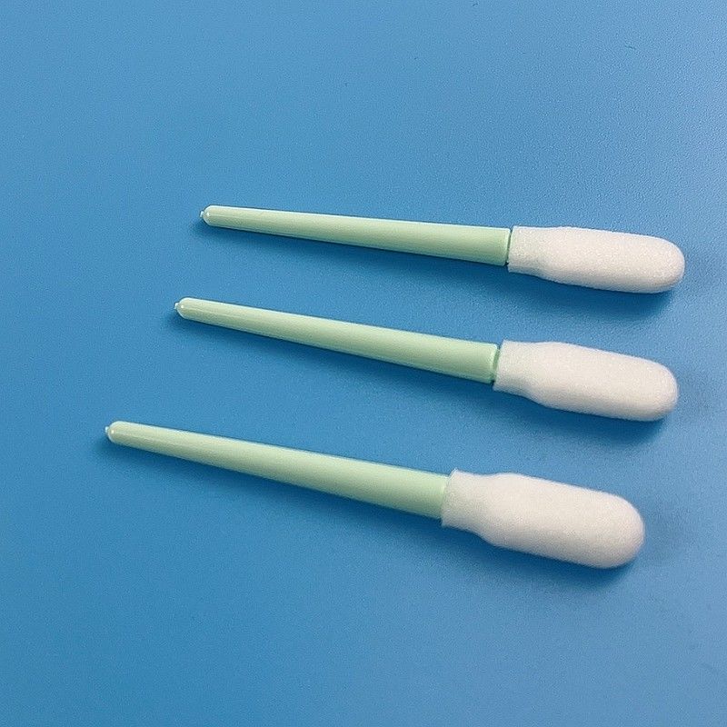 Big Sponge Tip Head Polyurethane Foam Swab with High Absorbency for Cleanroom Grade Applications