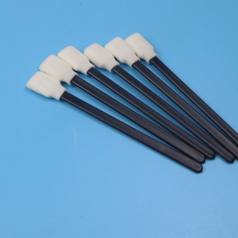 TX707 Lint Free Black PP Stick Rectangle Foam Tip Swab For Mimaki Printer Cleaning Swab