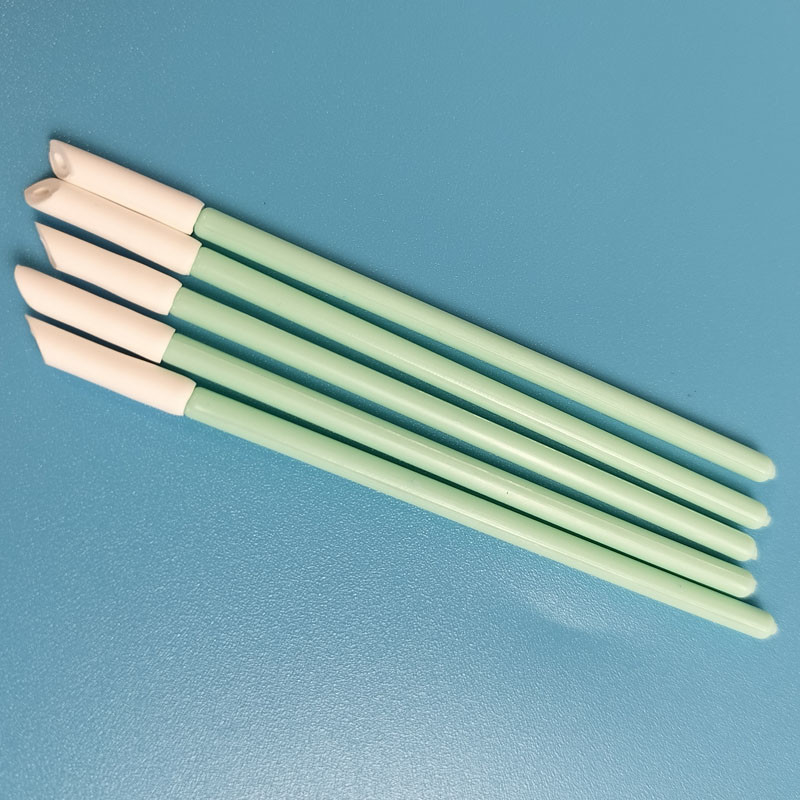 Lint Free 3mm Small PU Foam Swab Toner Cleaning Swab Application For Printer Maintenance