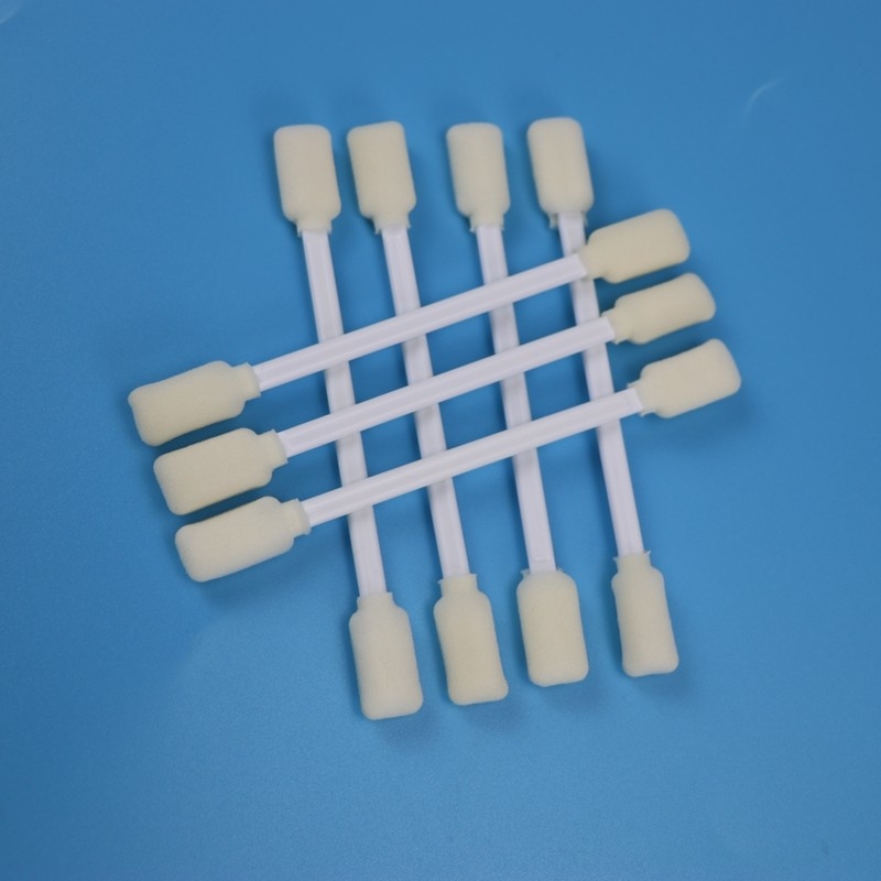 High Absorbency Rectangle Sponge Stick Double Ended Foam Swab For Printhead Cleaning