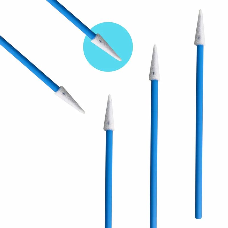 Foam Swab for Precision Cleaning with Thermally Bonded Open-Cell Structure Foam Tip Swab
