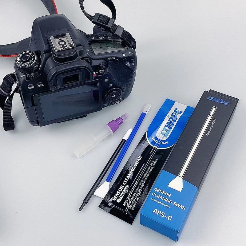 Camera Lens Cleaner Kit Reusable Non toxic Sensor Swab Set For Easy Dust Removal