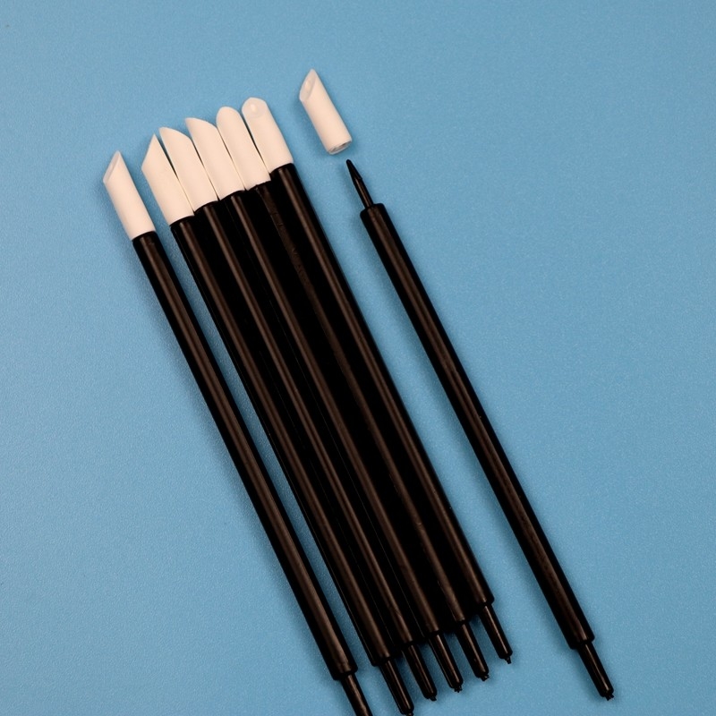 T11 High Absorbency 5mm Soft PU Foam Swab Ruby Stick Swab For Printer Cleaning Cotton Bud