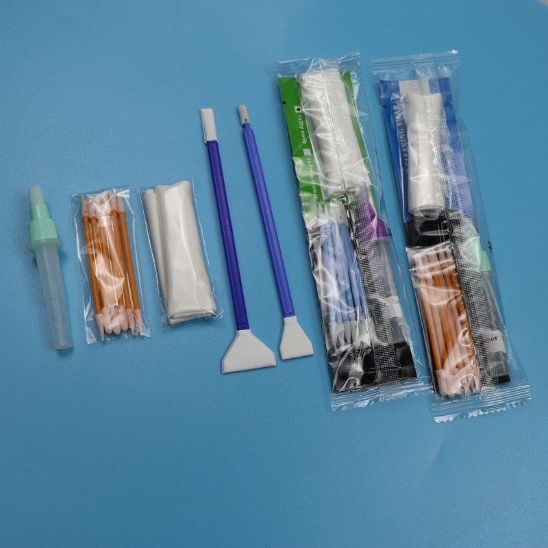 4 In 1 Portable V Shape Microfiber Sensor Swab APS-C Camera Cleaning Kit With Solution