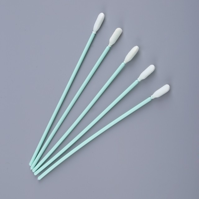 Long Handle 163mm Foam Tip Swabs – Black/Green/Blue Precision Cleaning Swabs (TX 740) for Electronics &amp; Slot Clean
