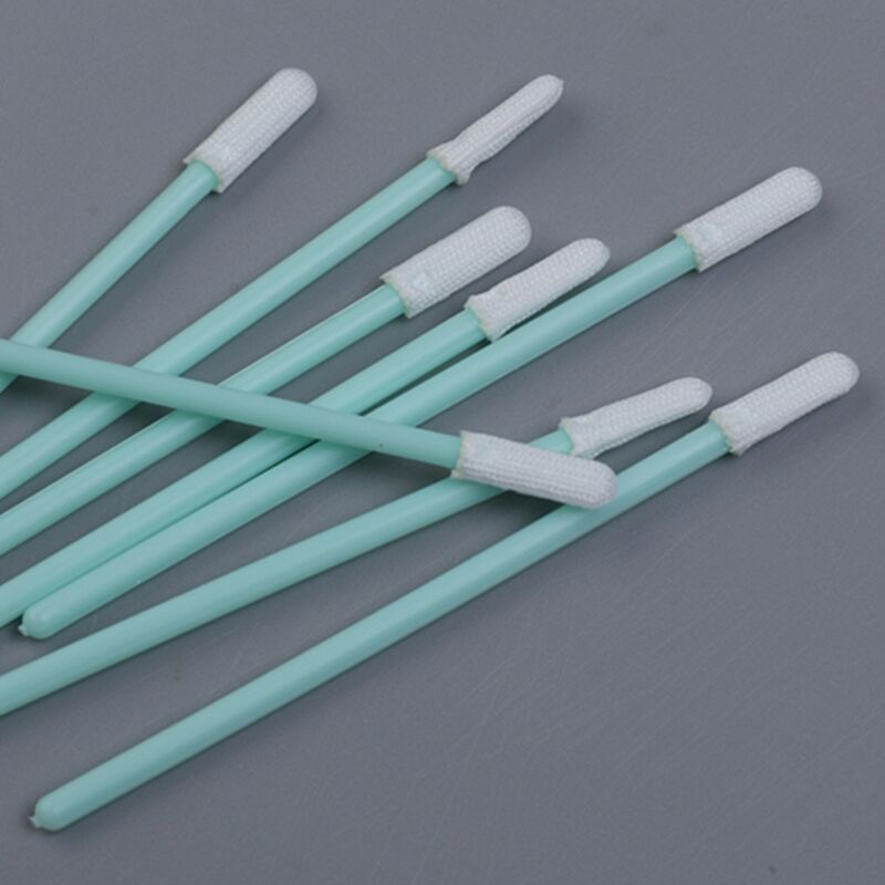 70mm Small Head Polyester Swab - 2mm Ultra-Thin Tip - for PCB Flux, Solder Paste, Connector Pins & Sensor Slots - 100pcs