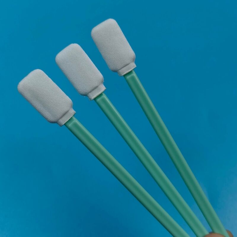 714 Flat Square Lint Free Swab Antistatic Cleanroom Swab Semiconductor Surface Cleaning ESD Polyester Swab Detailing Swab