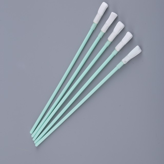 Double Knitted Non Woven Plastic Q Tips Polypropylene Stick Material