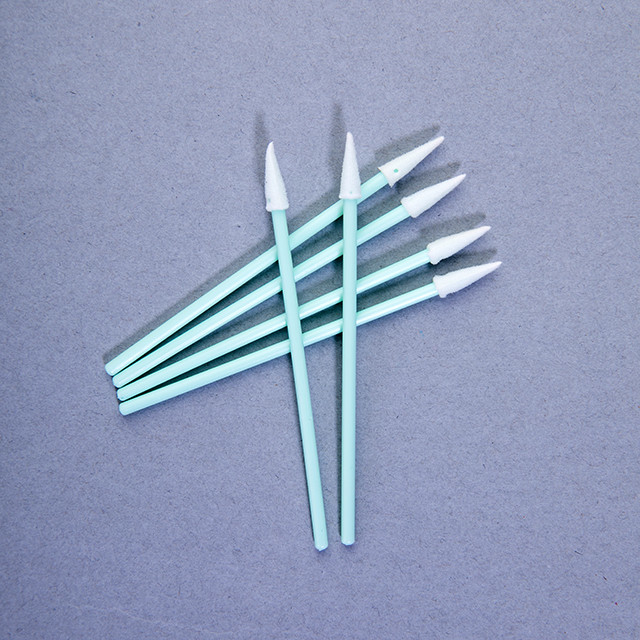 Industrial Pointed Tip Cotton Swabs For Semiconductor