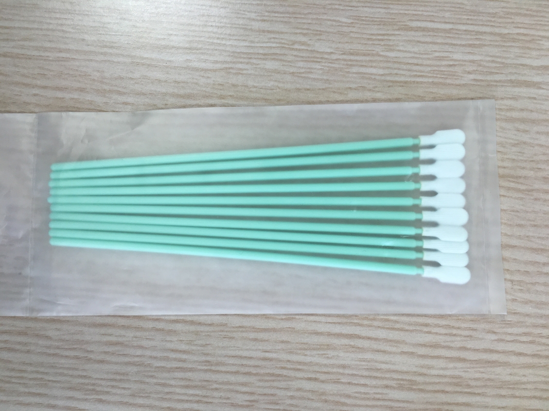 Household Lint Free Foam Swabs Stick For Equipment Surface Cleaning